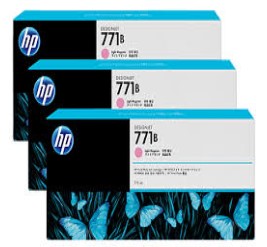HP No.771B Light Magenta DesignJet 油墨盒 (775ml, 3組) (B6Y27A) For HP  Z6200