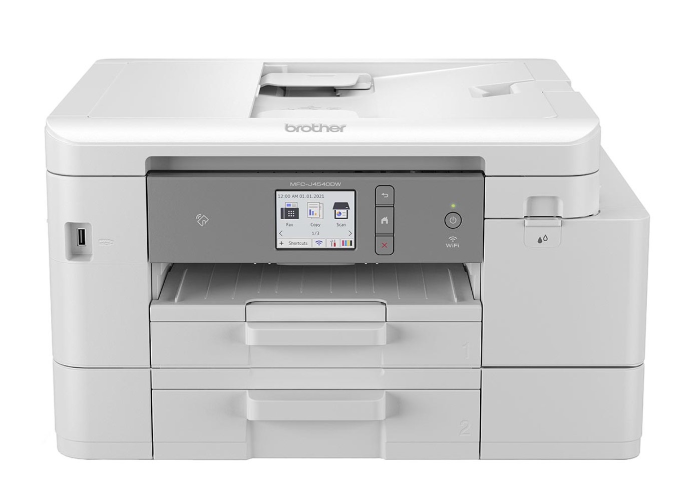 MFC-J4540DW 威力印輕連供 商用雙面網路雙紙匣傳真事務機